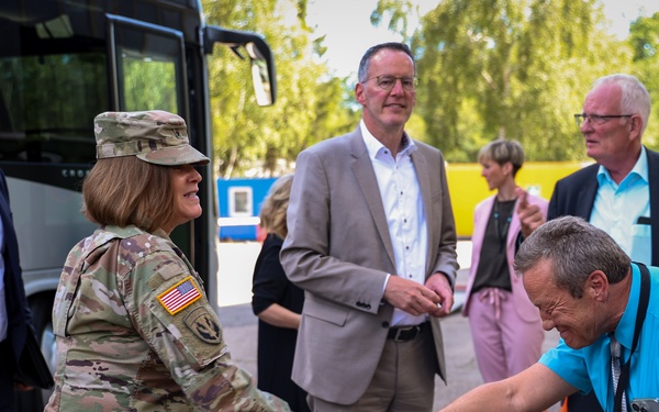 Rheinland-Pfalz State Minister Michael Ebling Visit