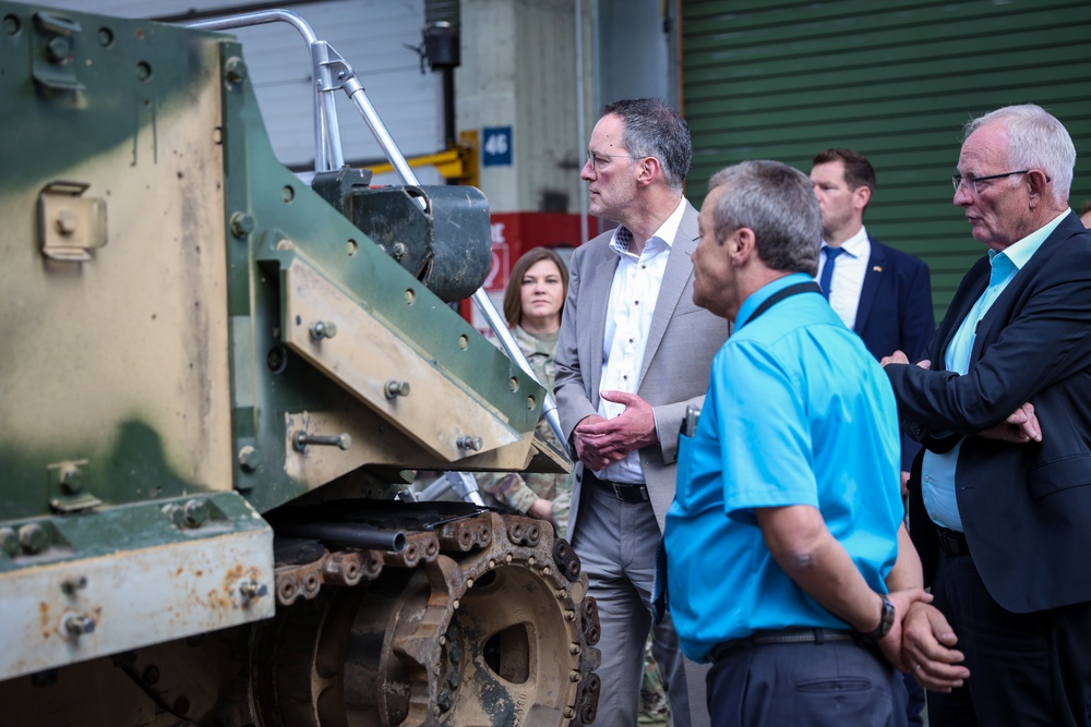 Rheinland-Pfalz State Minister Michael Ebling Visit