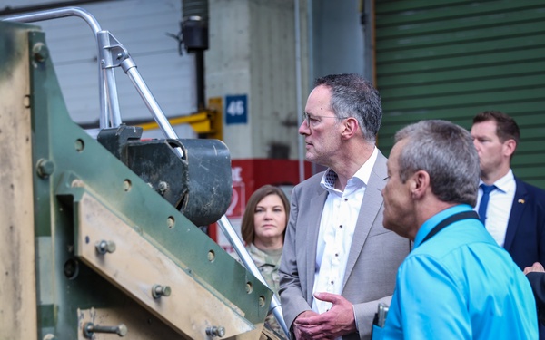 Rheinland-Pfalz State Minister Michael Ebling Visit