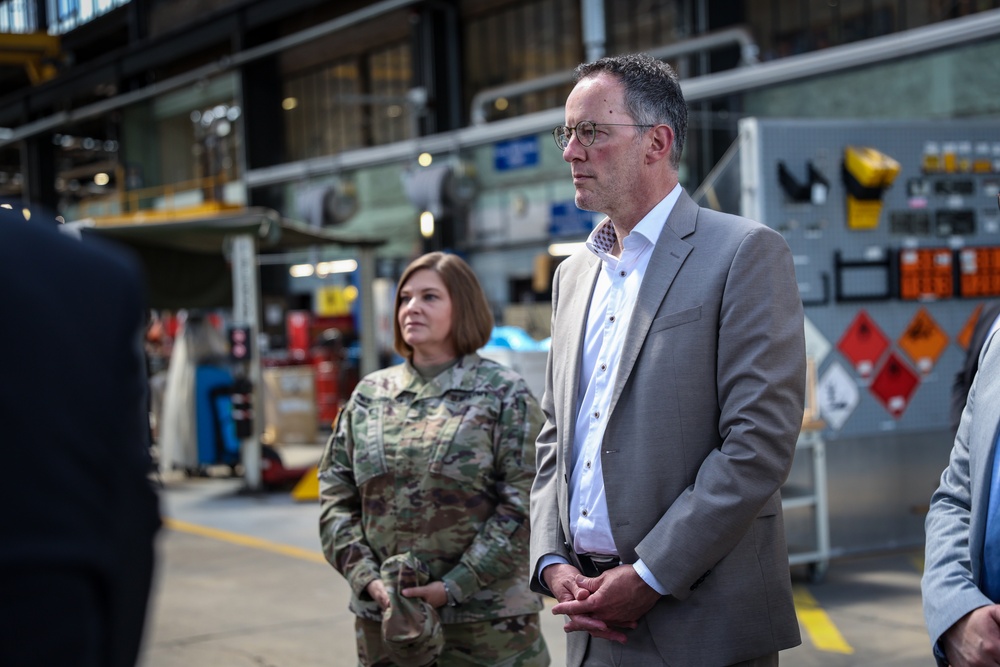 Rheinland-Pfalz State Minister Michael Ebling Visit