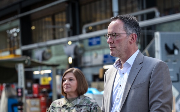 Rheinland-Pfalz State Minister Michael Ebling Visit