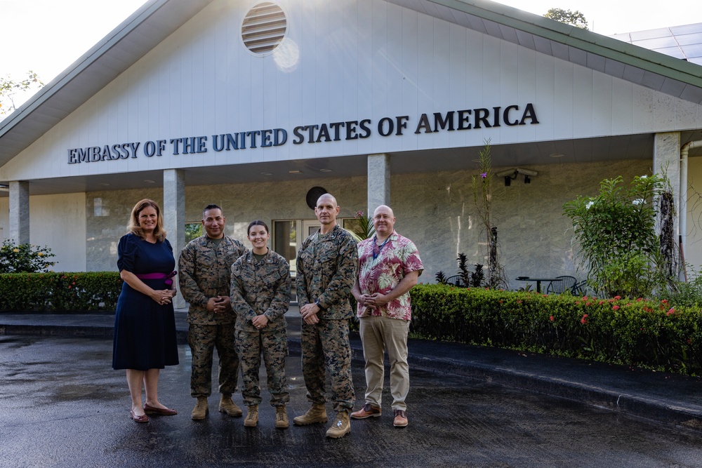 Koa Moana 24: CLB-13 Command Deck Visits Pohnpei