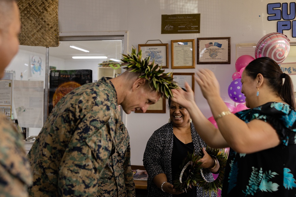 Koa Moana 24: CLB-13 Command Deck Visits Pohnpei
