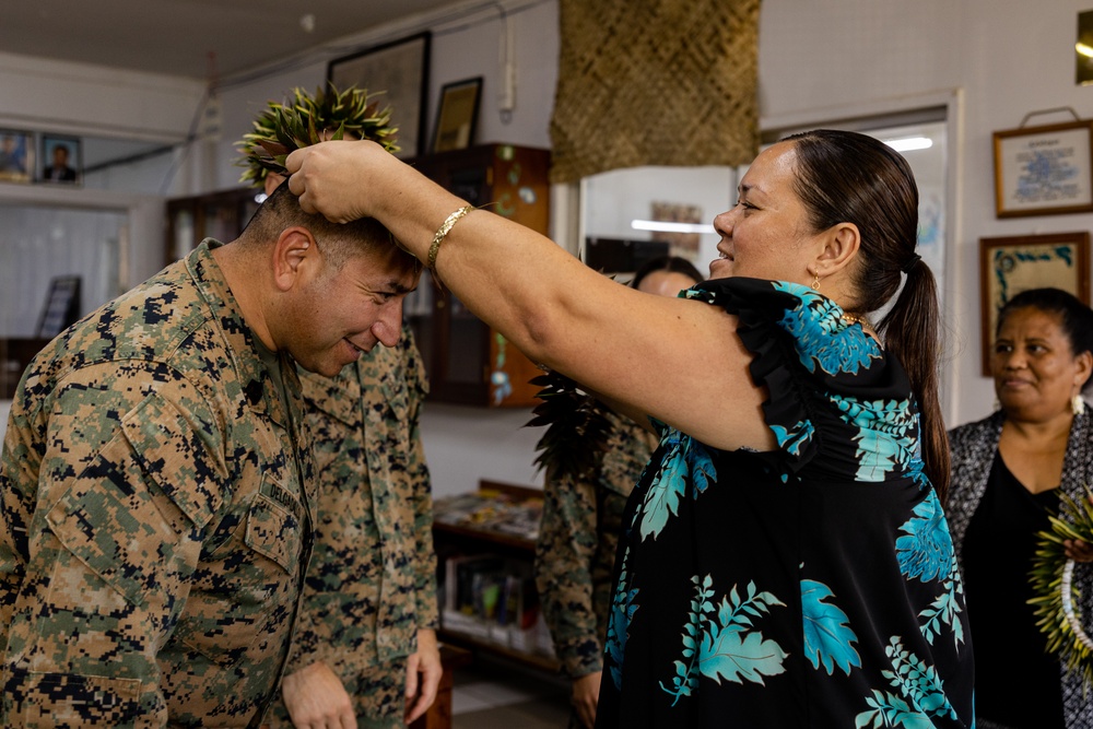 Koa Moana 24: CLB-13 Command Deck Visits Pohnpei