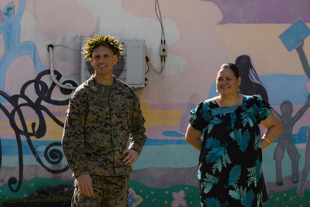 Koa Moana 24: CLB-13 Command Deck Visits Pohnpei