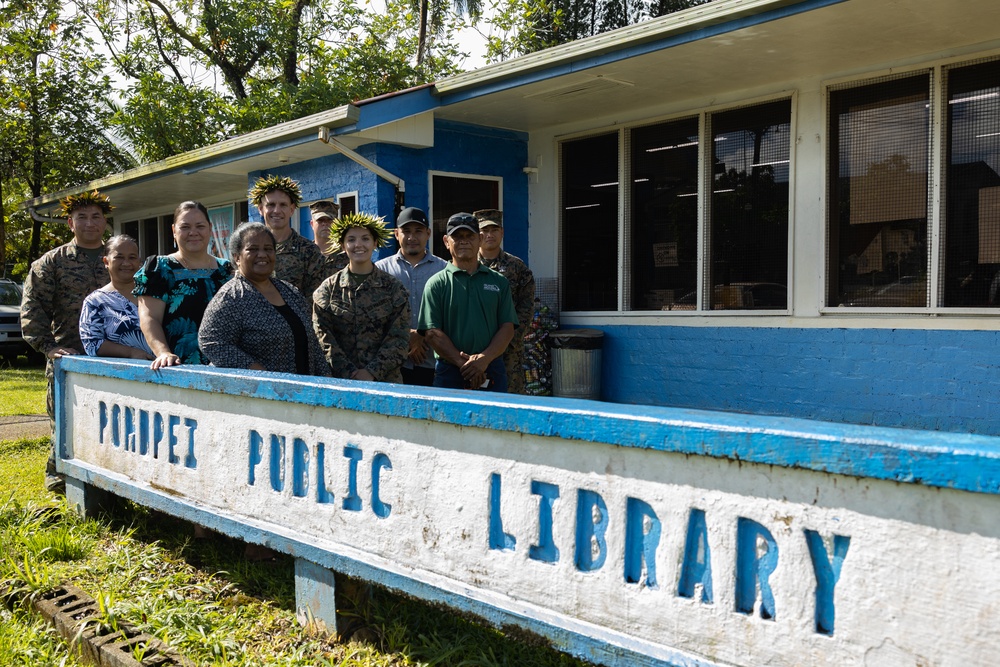 Koa Moana 24: CLB-13 Command Deck Visits Pohnpei