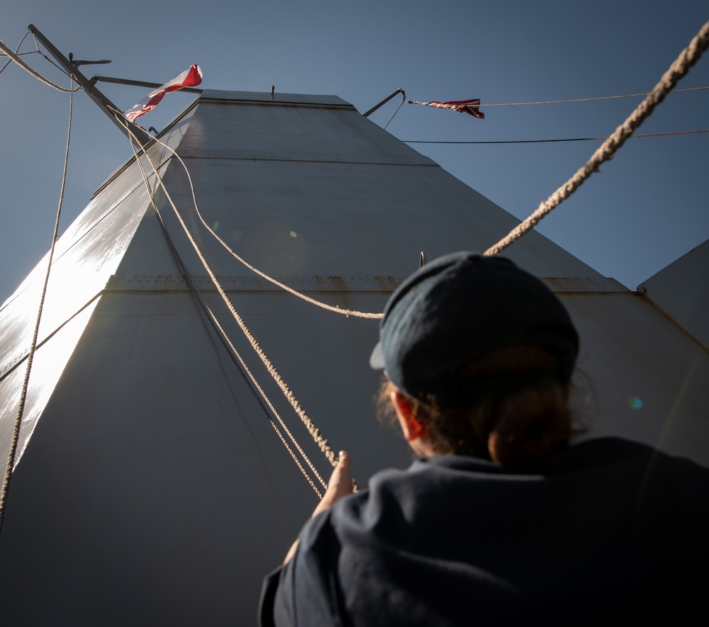 USS New York Arrives In Gdynia, Poland