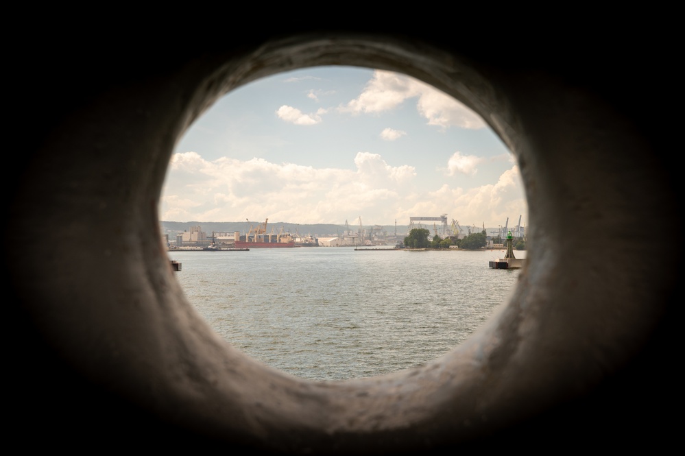 USS New York Arrives In Gdynia, Poland