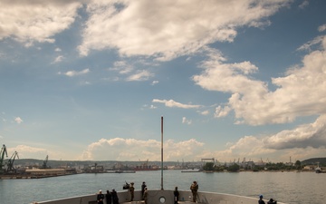 USS New York Arrives In Gdynia, Poland