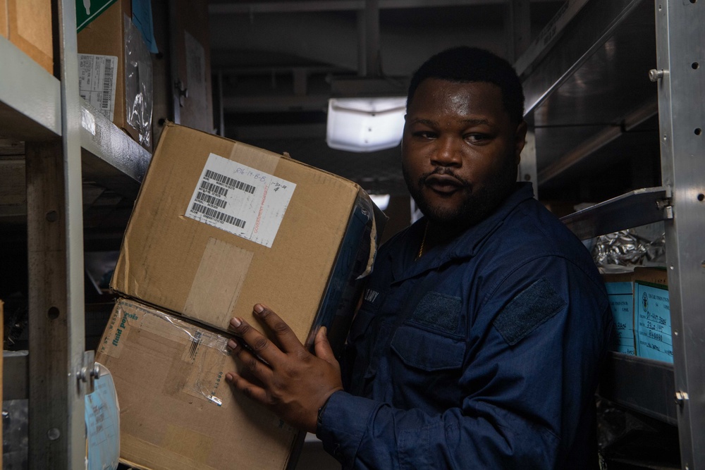 USS Carl Vinson (CVN 70) Sailor Prepares for RIMPAC 2024