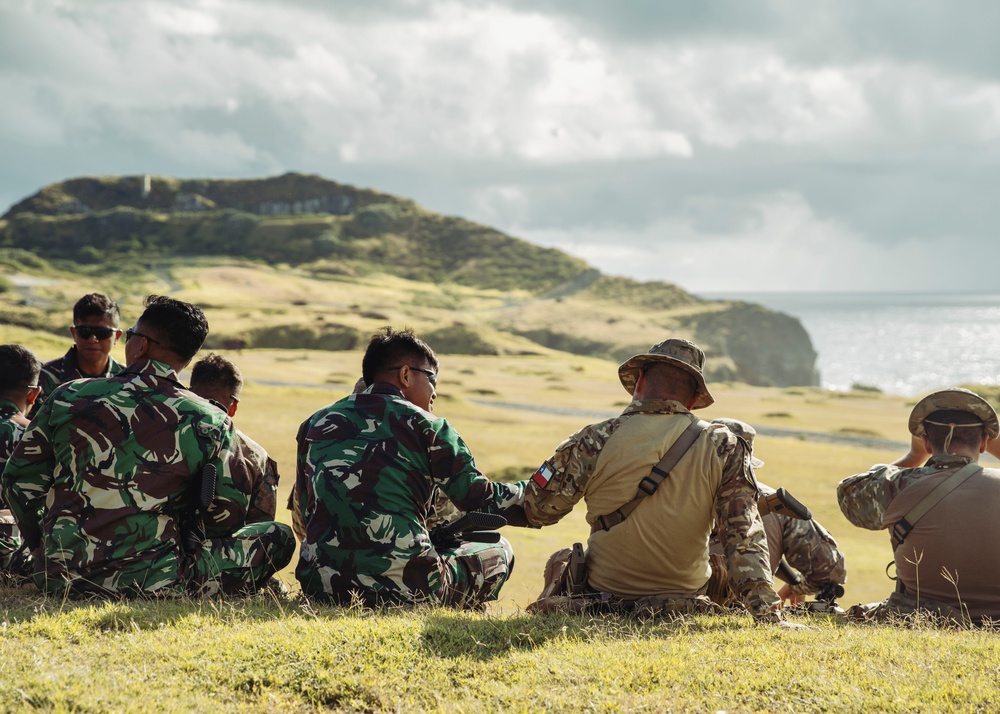 U.S. Marines, Partner Forces Conduct Fire and Movement Range