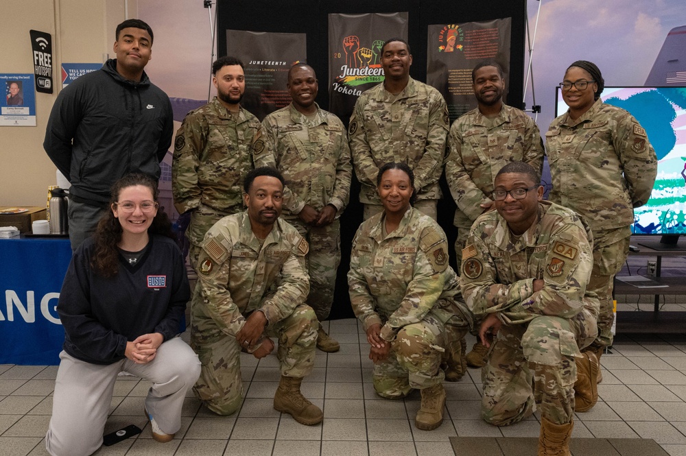 Celebrating Juneteenth at Yokota