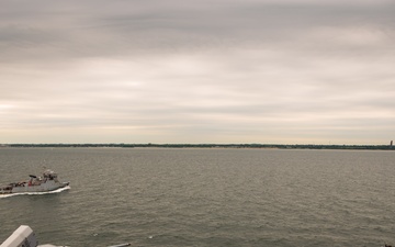 USS New York Arrives in Kiel, Germany