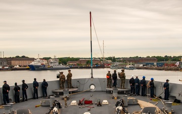 USS New York Arrives in Kiel, Germany