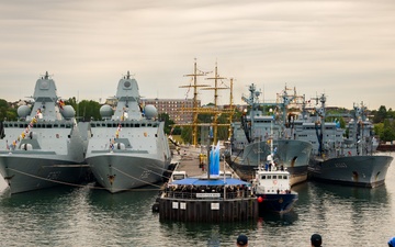 USS New York Arrives in Kiel, Germany