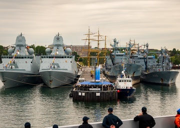USS New York Arrives in Kiel, Germany