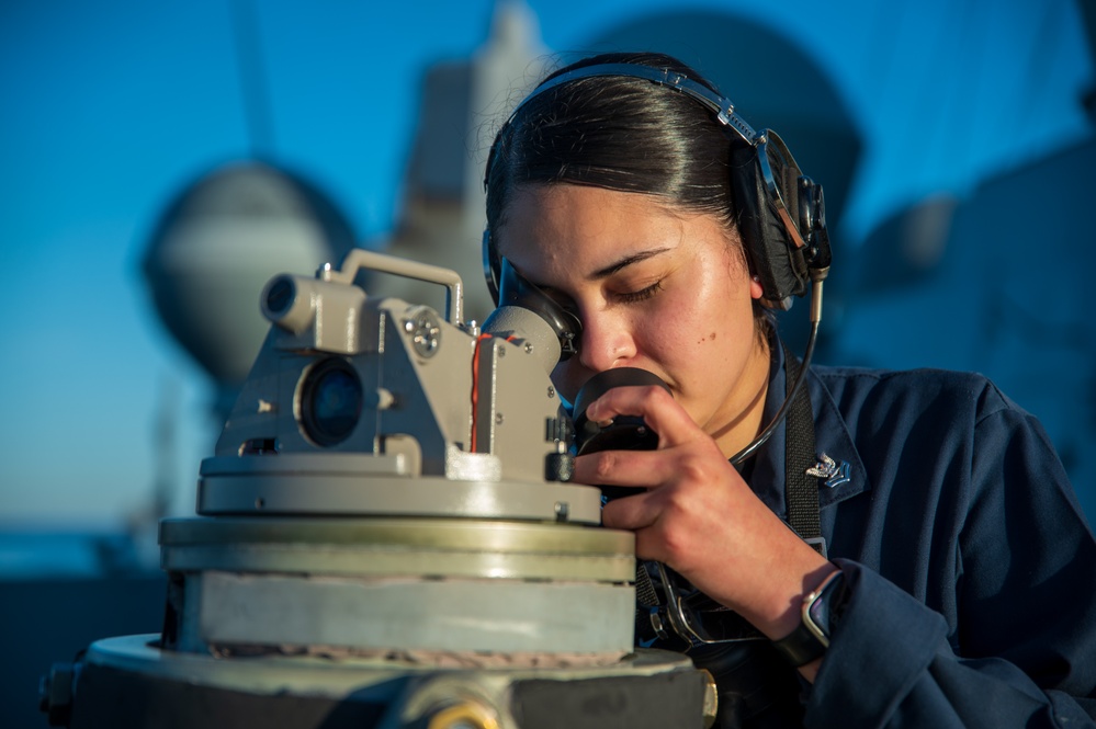 USS New York Departs Kiel, Germany