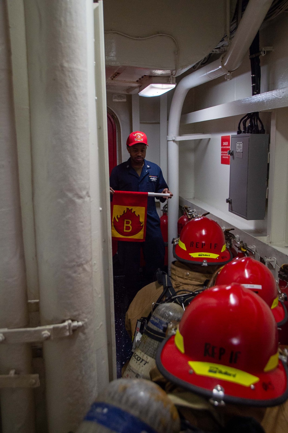 USS Ronald Reagan (CVN 76) conducts a general quarters drill