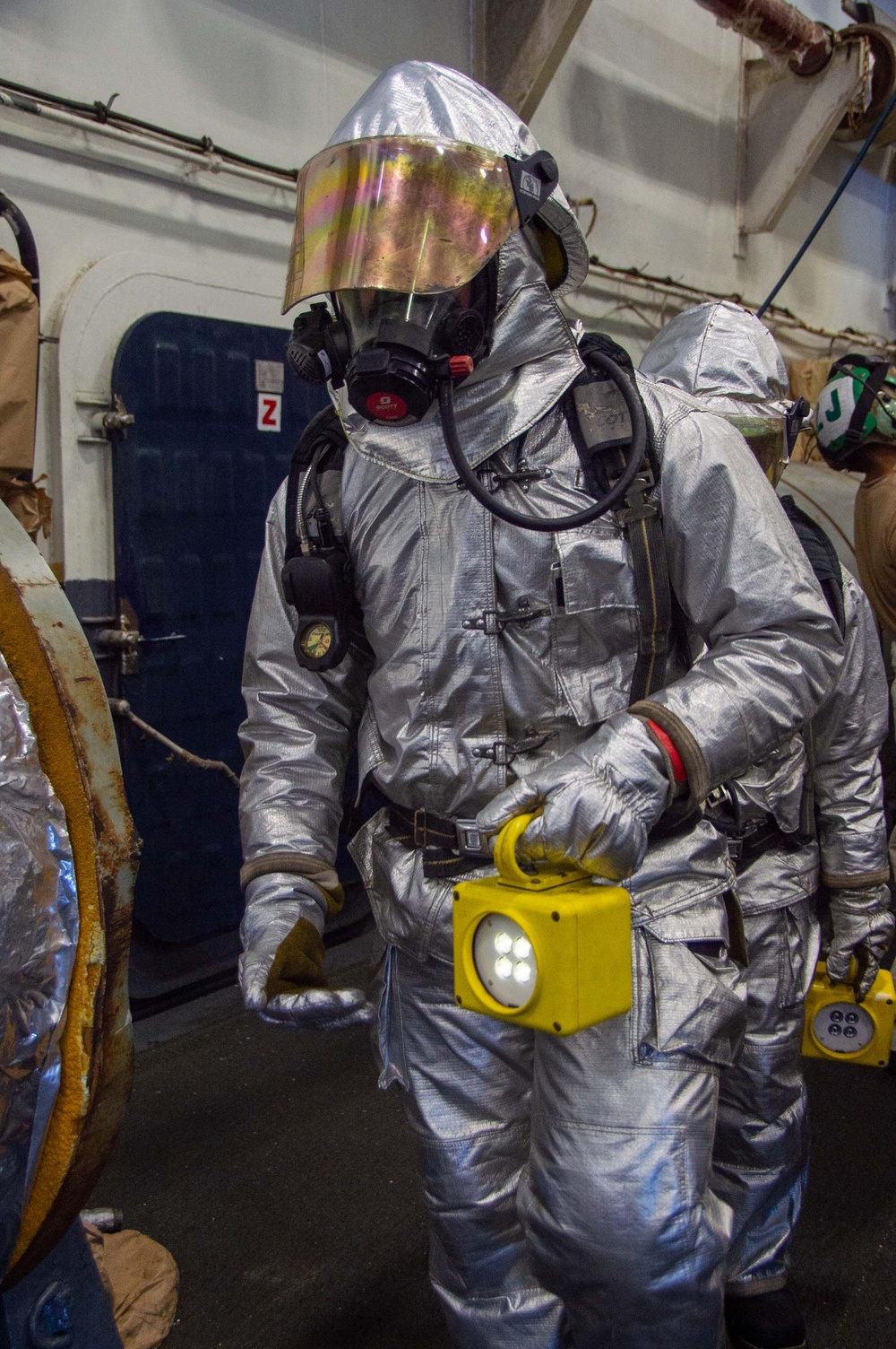 USS Ronald Reagan (CVN 76) conducts a general quarters drill