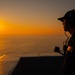 USS New York Transits The Strait Of Dover