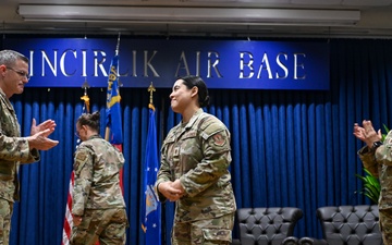 39th Force Support Squadron change of command ceremony