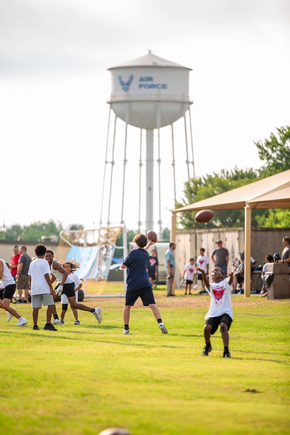 JBSA, AAFES NFL Youth Football Camp