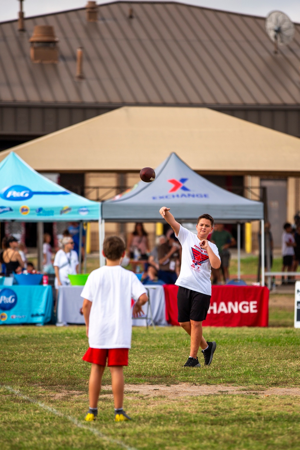 JBSA, AAFES NFL Youth Football Camp