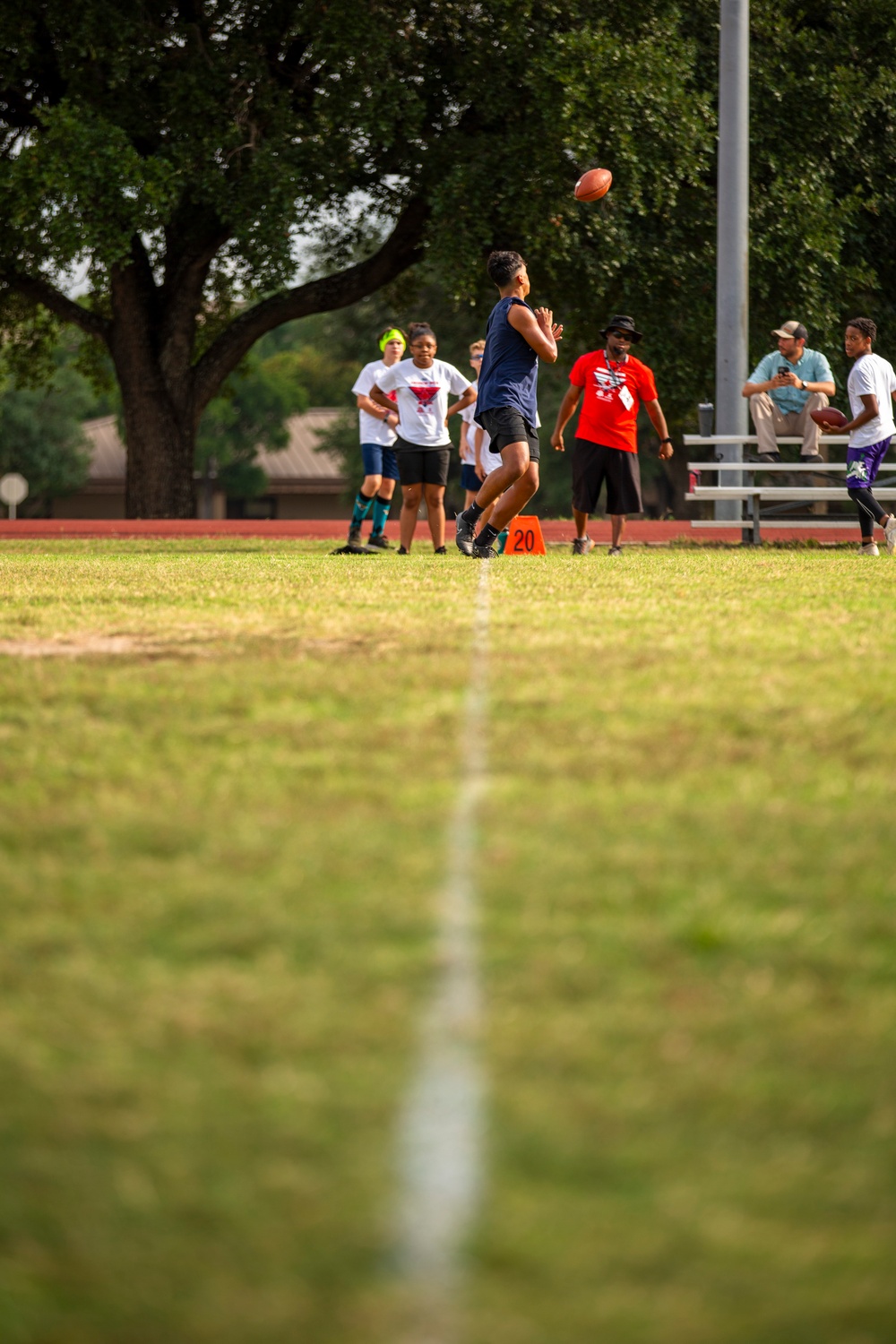 JBSA, AAFES NFL Youth Football Camp