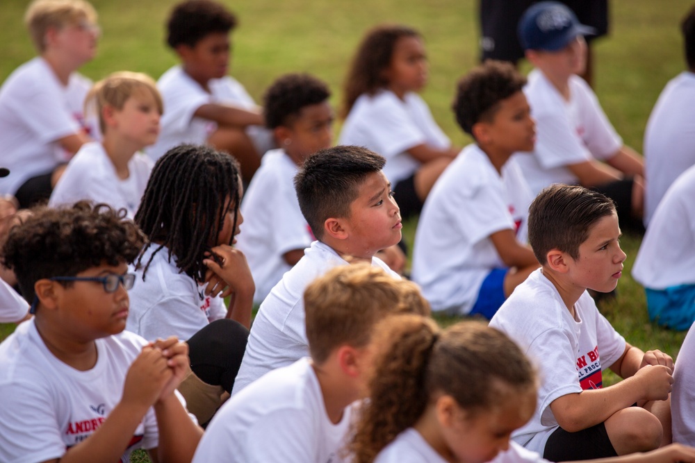 JBSA, AAFES NFL Youth Football Camp