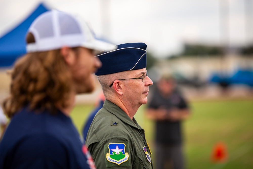 JBSA, AAFES NFL Youth Football Camp