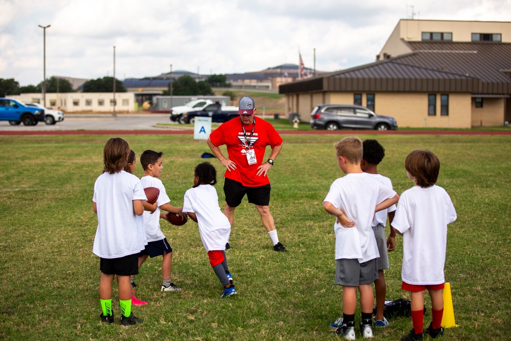 JBSA, AAFES NFL Youth Football Camp