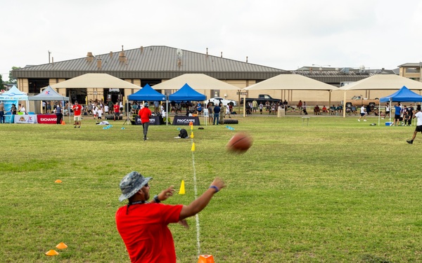 JBSA, AAFES NFL Youth Football Camp