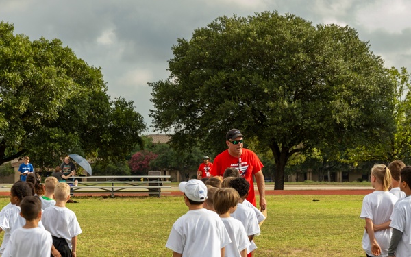 JBSA, AAFES NFL Youth Football Camp