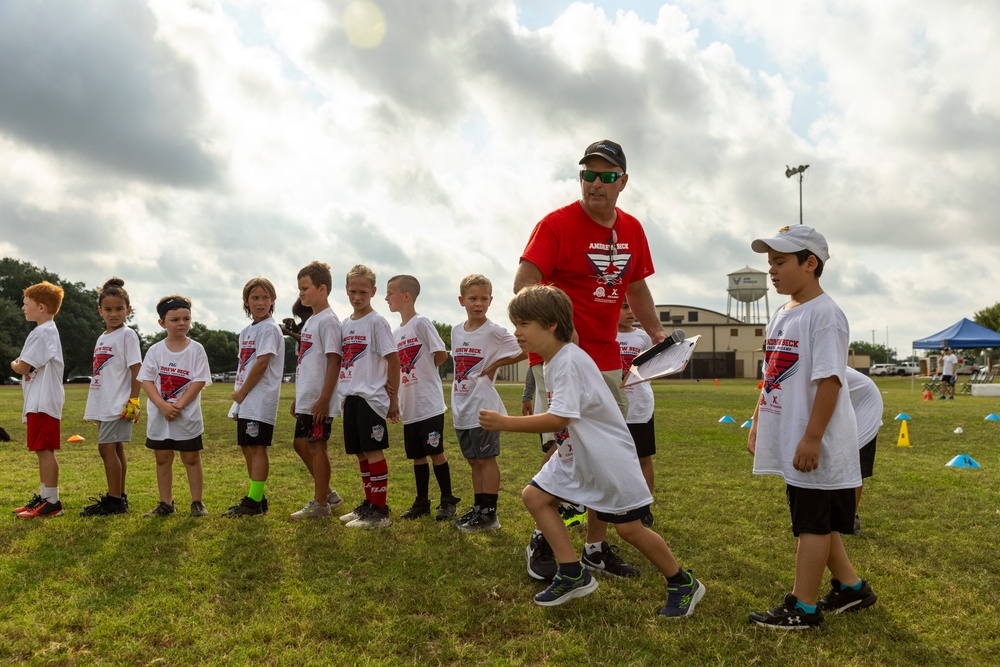 JBSA, AAFES NFL Youth Football Camp