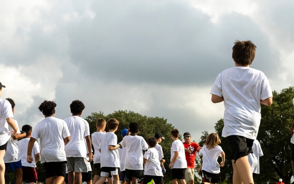 JBSA, AAFES NFL Youth Football Camp