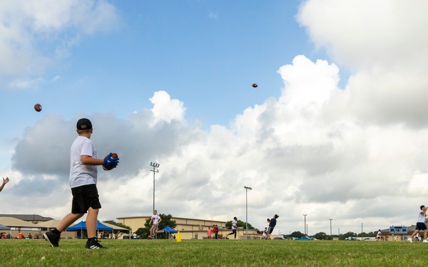 JBSA, AAFES NFL Youth Football Camp