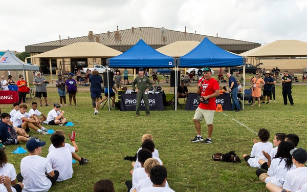 JBSA, AAFES NFL Youth Football Camp