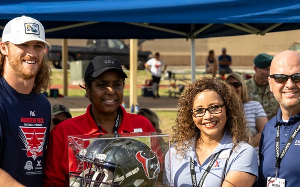 JBSA, AAFES NFL Youth Football Camp