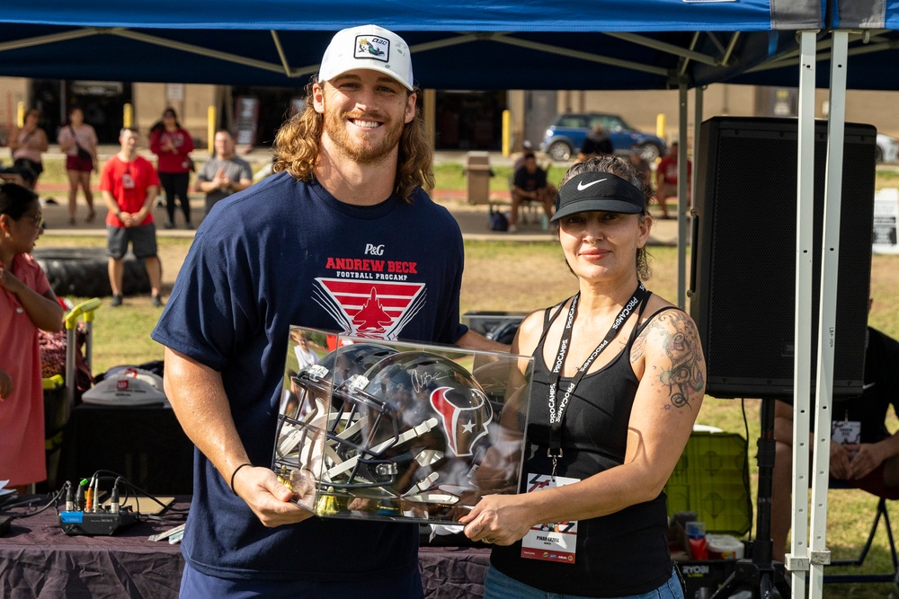 JBSA, AAFES NFL Youth Football Camp
