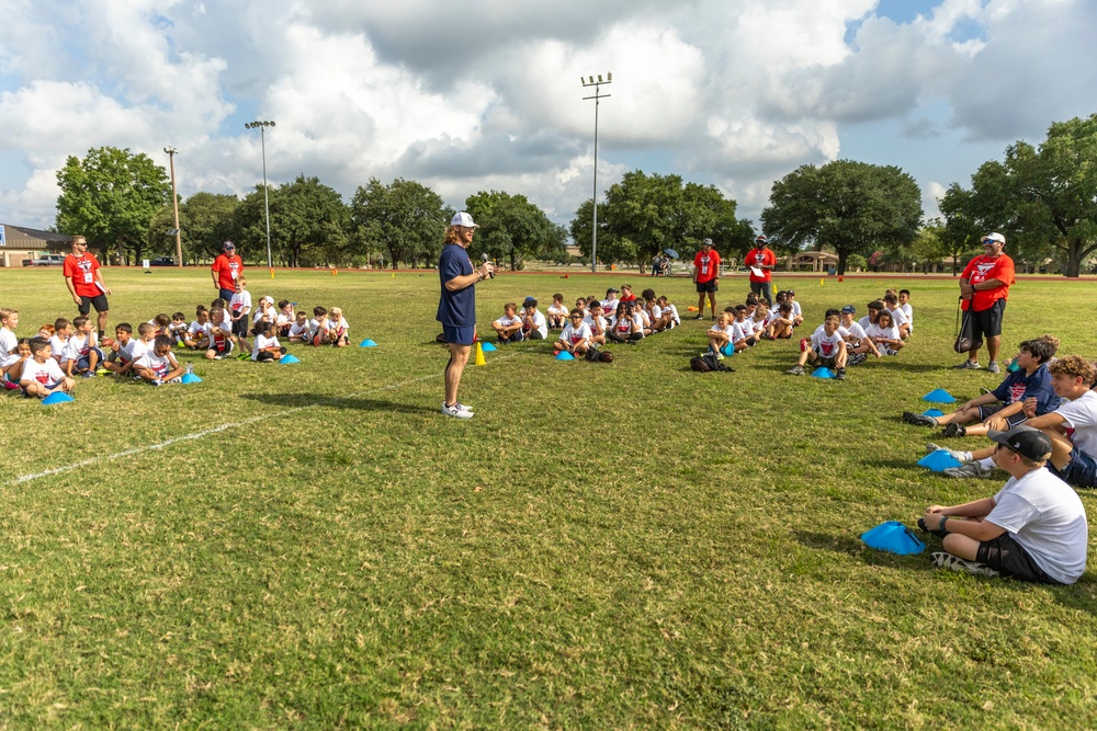 JBSA, AAFES NFL Youth Football Camp