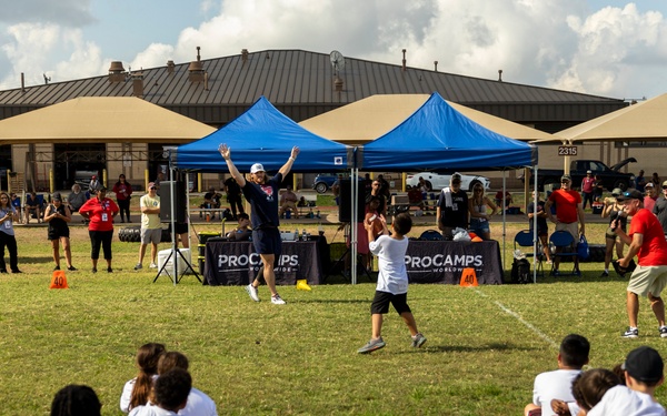 JBSA, AAFES NFL Youth Football Camp