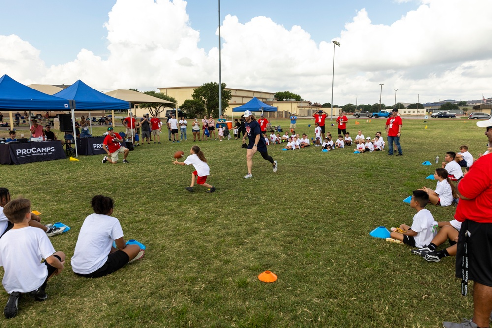JBSA, AAFES NFL Youth Football Camp