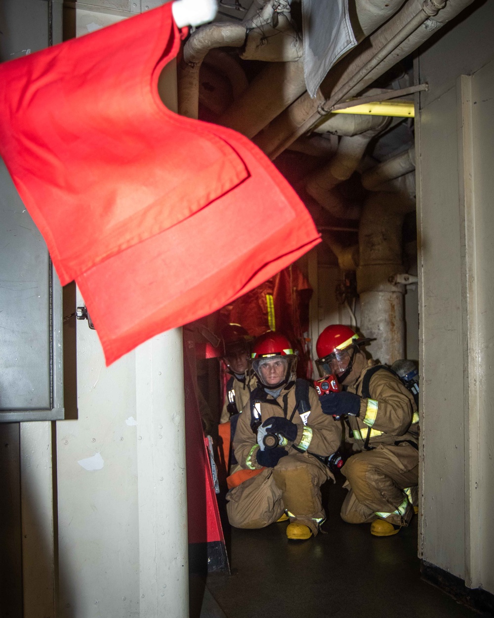 USS Ronald Reagan (CVN 76) conducts a general quarters drill