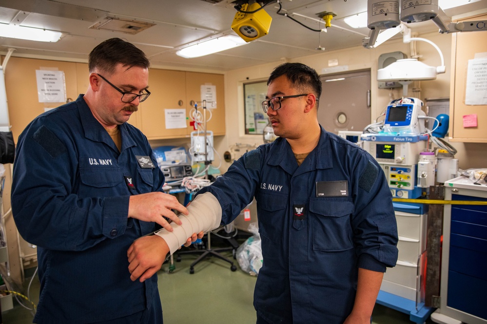 USS New York Medical Training