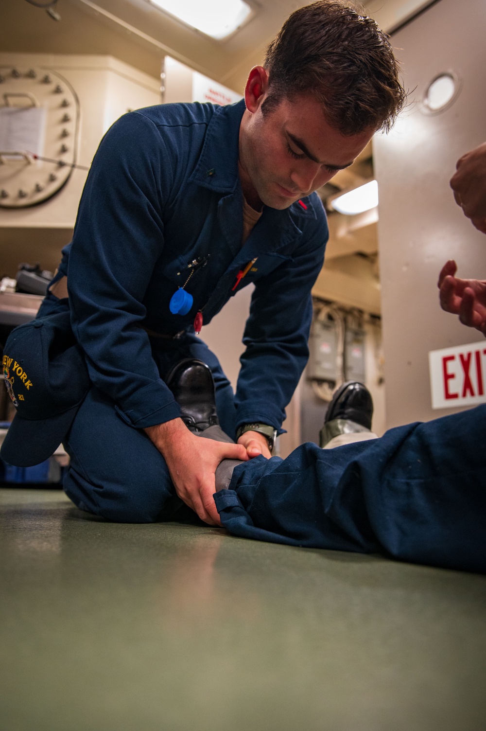 USS New York Medical Training