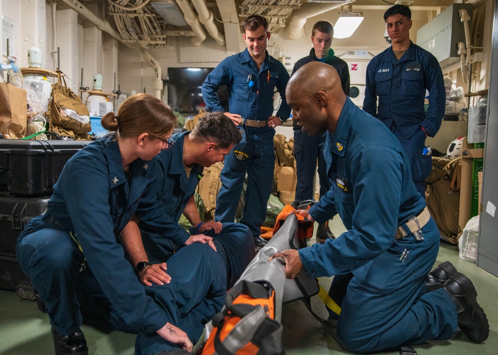 USS New York Medical Training