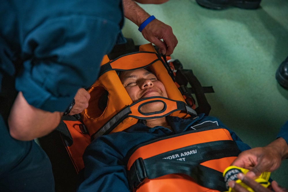 USS New York Medical Training