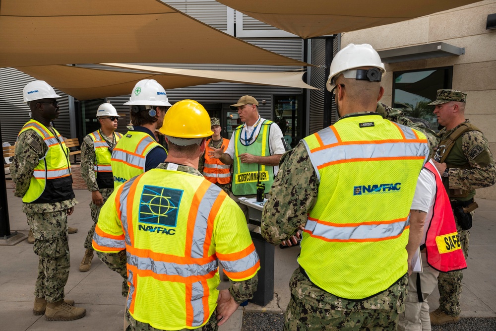 Camp Lemonnier Conducts Earthquake and Fuel Spill Drill