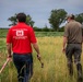 Levee Inspection Team in Papillion Creek, Nebraska June 28, 2024