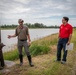 Levee Inspection Team in Papillion Creek, Nebraska June 28, 2024